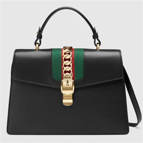 gucci sylvie handle bag price|Gucci sylvie bag history.